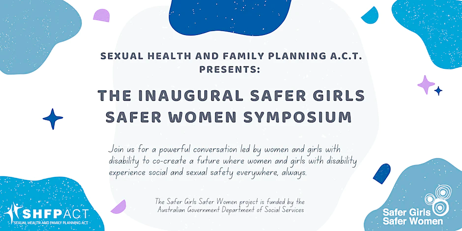 Image Text Banner for Safer Girls Safer Women Inaugural Conference 2022